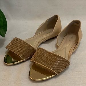 Alfani Fleurr Open Toe Casual Slide On Sandals Woman’s 8M